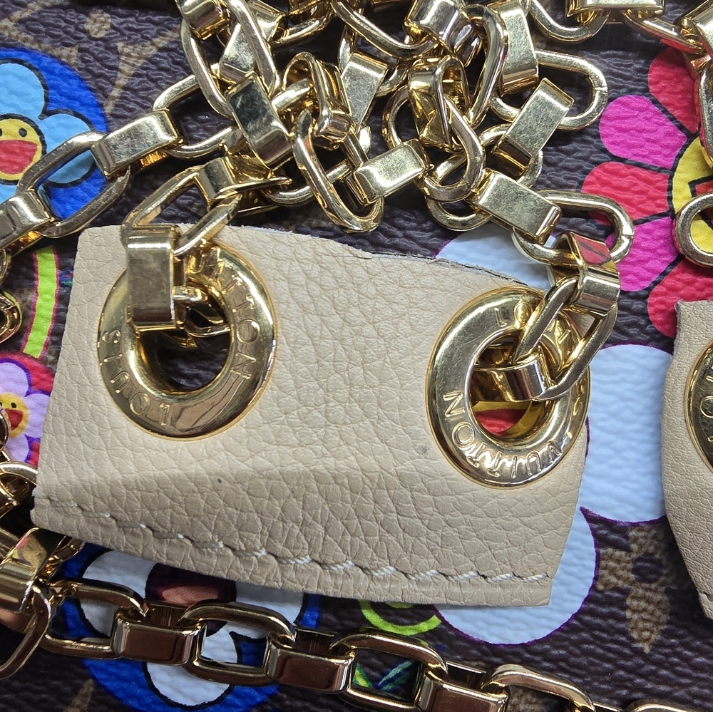 Louis Vuitton grommets with chain hardware x8 - Picture 6 of 9